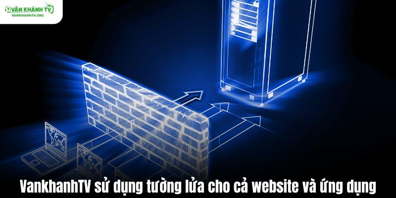 VankhanhTV sử dụng tường lửa cho cả website và ứng dụng