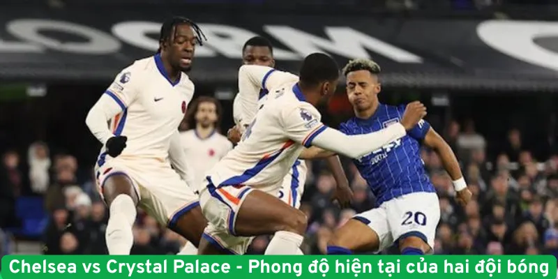 Chelsea vs Crystal Palace - Phong độ hiện tại của hai đội bóng