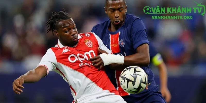 PSG áp đảo thế trận, ghi bàn ấn tượng trước Monaco tại Ligue 1